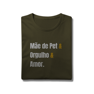 Nome do produto Mãe de Pet & Orgulho & Amor