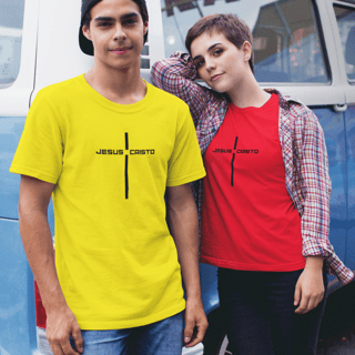 Nome do produto Camiseta T-Shirt Quality Jesus Cristo Cruz