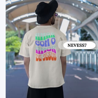 Nome do produto Camisa Oversized Amor Color 40.1