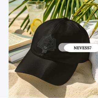 Nome do produto Boné Nevess7 Prime Com Fivela Traseira Confort Marca Preta