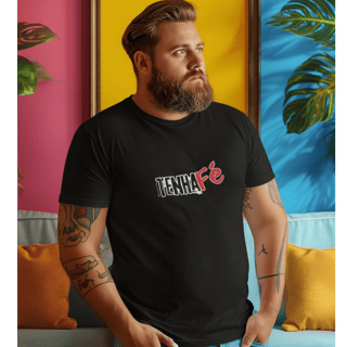 Nome do produto Camiseta T-Shirt Quality Tenha Fé