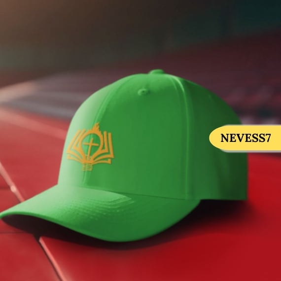 Boné Nevess7 Prime Com Fivela Traseira Confort Marca Amarelo