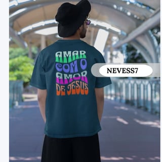 Nome do produto Camisa Oversized Amor Color 40.1