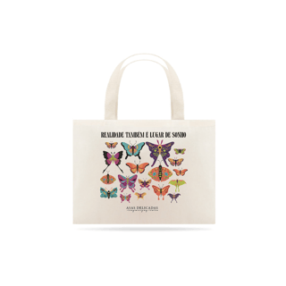 Nome do produto Ecobag Estilosa – Asas Delicadas 