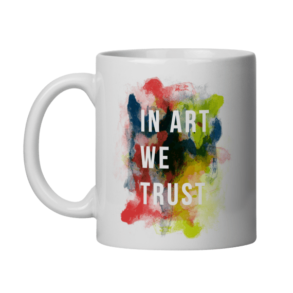 Caneca In ART we trust