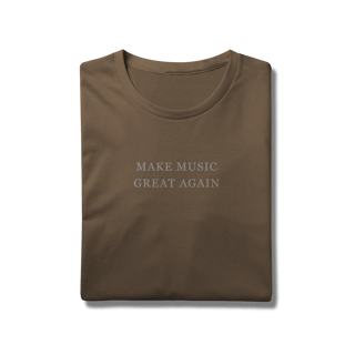 Nome do produto Tshirt Unissex MAKE MUSIC GREAT AGAIN