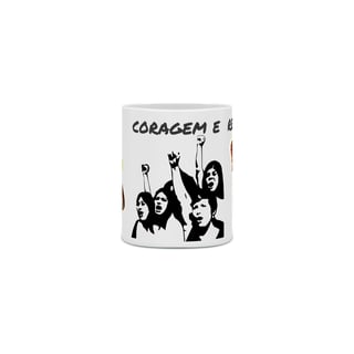 Nome do produto Caneca - Café, Coragem e Revolução