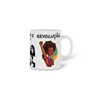 Nome do produto Caneca - Café, Coragem e Revolução