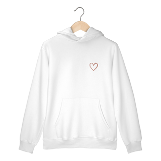 Nome do produto Moletom Canguru Coração