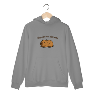 Nome do produto Moletom Canguru Respeita Meu Descanso