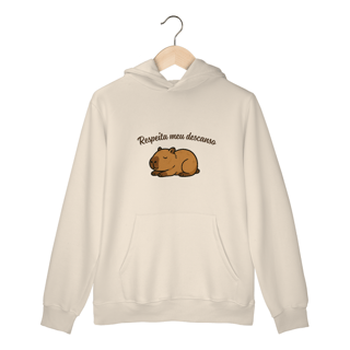 Nome do produto Moletom Canguru Respeita Meu Descanso