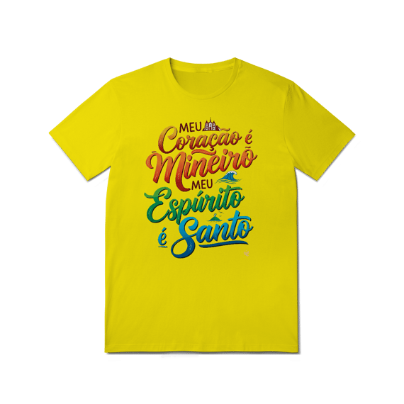 Coração Mineiro 2 - T-Shirt Quality