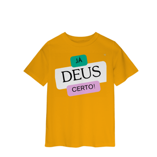 Nome do produto Já Deus Certo! - Infantil Classic