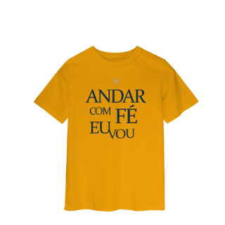 Nome do produto Andar com Fé Eu Vou - Infantil Classic