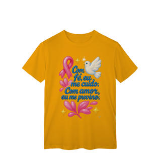 Nome do produto Com Fé eu me Cuido - Classic Feminina