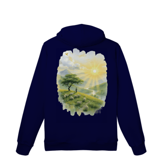 Nome do produto O Senhor é o meu pastor - Moletom Prime Canguru