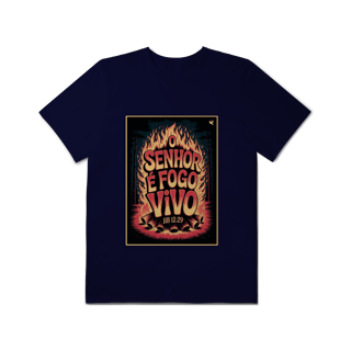 Nome do produto O Senhor é fogo vivo - T-Shirt Plus Size