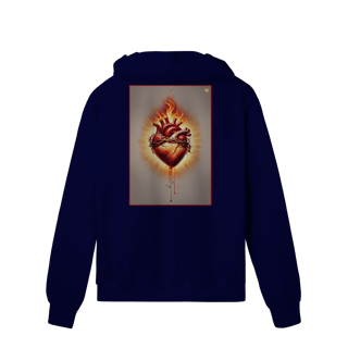 Nome do produto Sagrado Coração - Moletom Prime Com Zíper