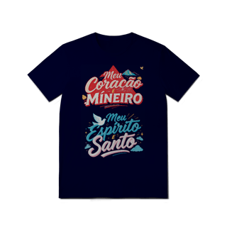 Nome do produto Coração Mineiro - T-Shirt Quality