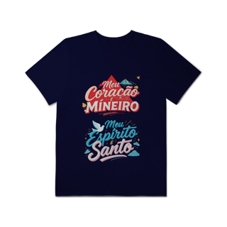 Nome do produto Coração Mineiro - T-Shirt Plus Size