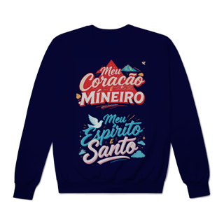 Nome do produto Coração Mineiro - Moletom Prime Fechado