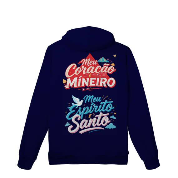 Coração Mineiro - Moletom Prime Canguru