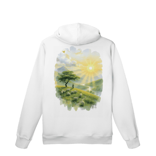 Nome do produto O Senhor é o meu pastor - Moletom Prime Canguru