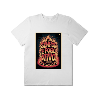 Nome do produto O Senhor é fogo vivo - T-Shirt Plus Size