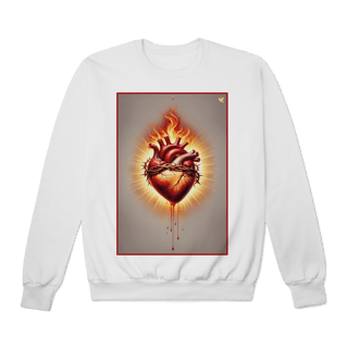 Nome do produto Sagrado Coração - Moletom Prime Fechado