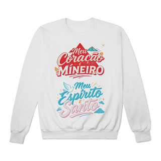 Nome do produto Coração Mineiro - Moletom Prime Fechado