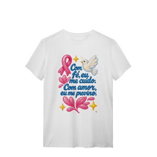 Nome do produto Com Fé eu me Cuido - Quality Feminina