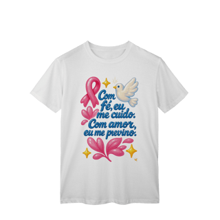 Nome do produto Com Fé eu me Cuido - Classic Feminina