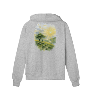 Nome do produto O Senhor é o meu pastor - Moletom Prime Com Zíper