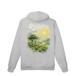 Nome do produto O Senhor é o meu pastor - Moletom Prime Canguru