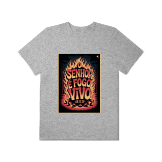 Nome do produto O Senhor é fogo vivo - T-Shirt Plus Size