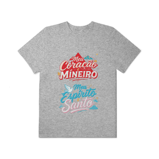 Nome do produto Coração Mineiro - T-Shirt Plus Size