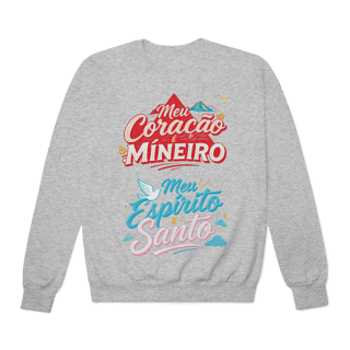 Nome do produto Coração Mineiro - Moletom Prime Fechado