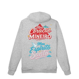 Nome do produto Coração Mineiro - Moletom Prime Canguru