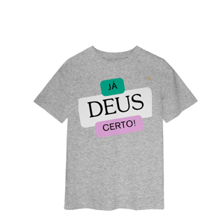 Nome do produto Já Deus Certo! - Infantil Classic