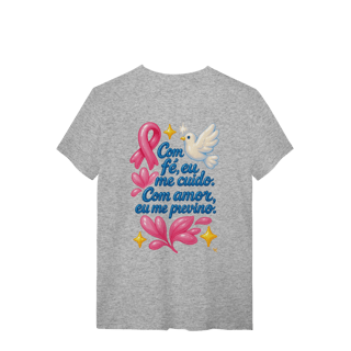 Nome do produto Com Fé eu me Cuido - Quality Feminina