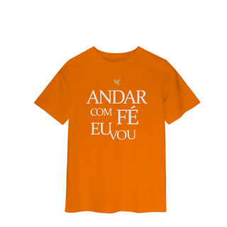 Nome do produto Andar com Fé Eu Vou - Infantil Classic