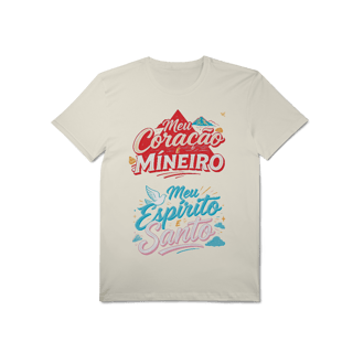 Nome do produto Coração Mineiro - T-Shirt Pima