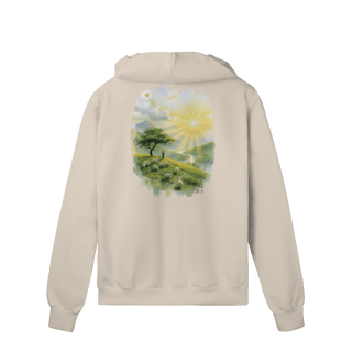 Nome do produto O Senhor é o meu pastor - Moletom Prime Com Zíper