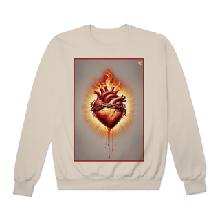 Nome do produto Sagrado Coração - Moletom Prime Fechado