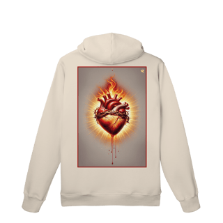 Nome do produto Sagrado Coração - Moletom Prime Canguru