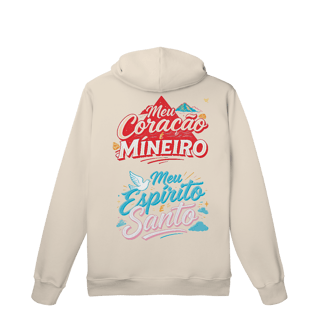 Nome do produto Coração Mineiro - Moletom Prime Canguru