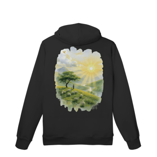 Nome do produto O Senhor é o meu pastor - Moletom Prime Canguru