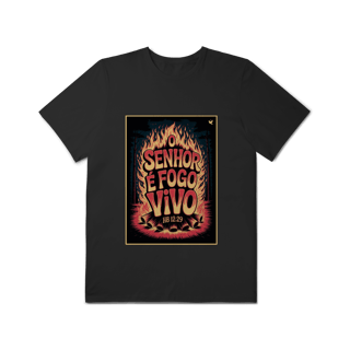 Nome do produto O Senhor é fogo vivo - T-Shirt Plus Size