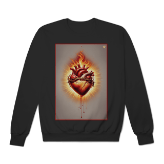 Nome do produto Sagrado Coração - Moletom Prime Fechado