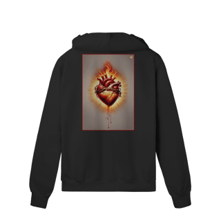 Nome do produto Sagrado Coração - Moletom Prime Com Zíper